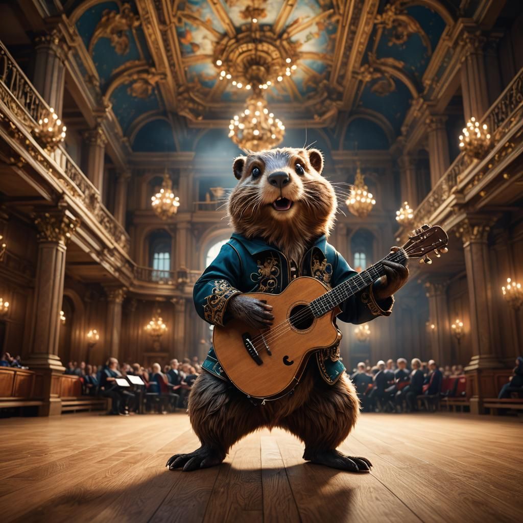 Beaver Concert in Baroque Hall