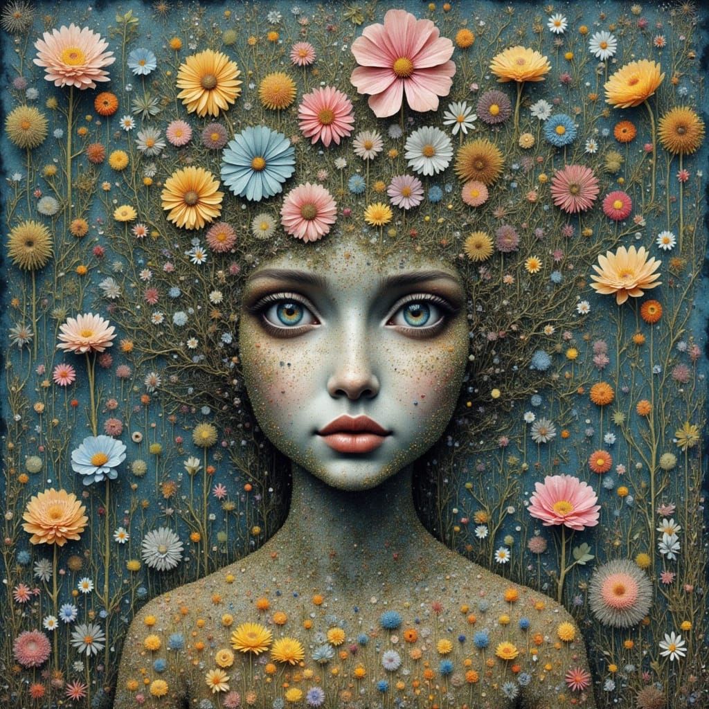 Surreal Happiness in Abstract Reality