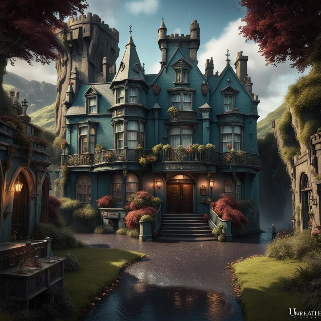 Heartbreak Hotel: Fantastical Irish Location in Detailed Mat...