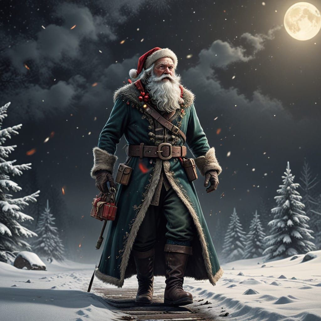 Dark Twisted Christmas Elf Reveals Mischief