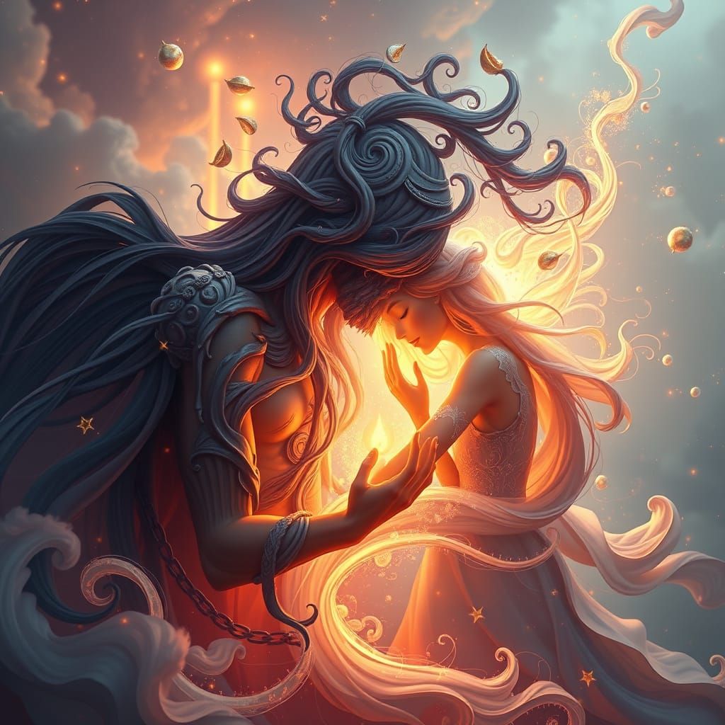 Symbolic Harmony and Unity in Fantastical Art