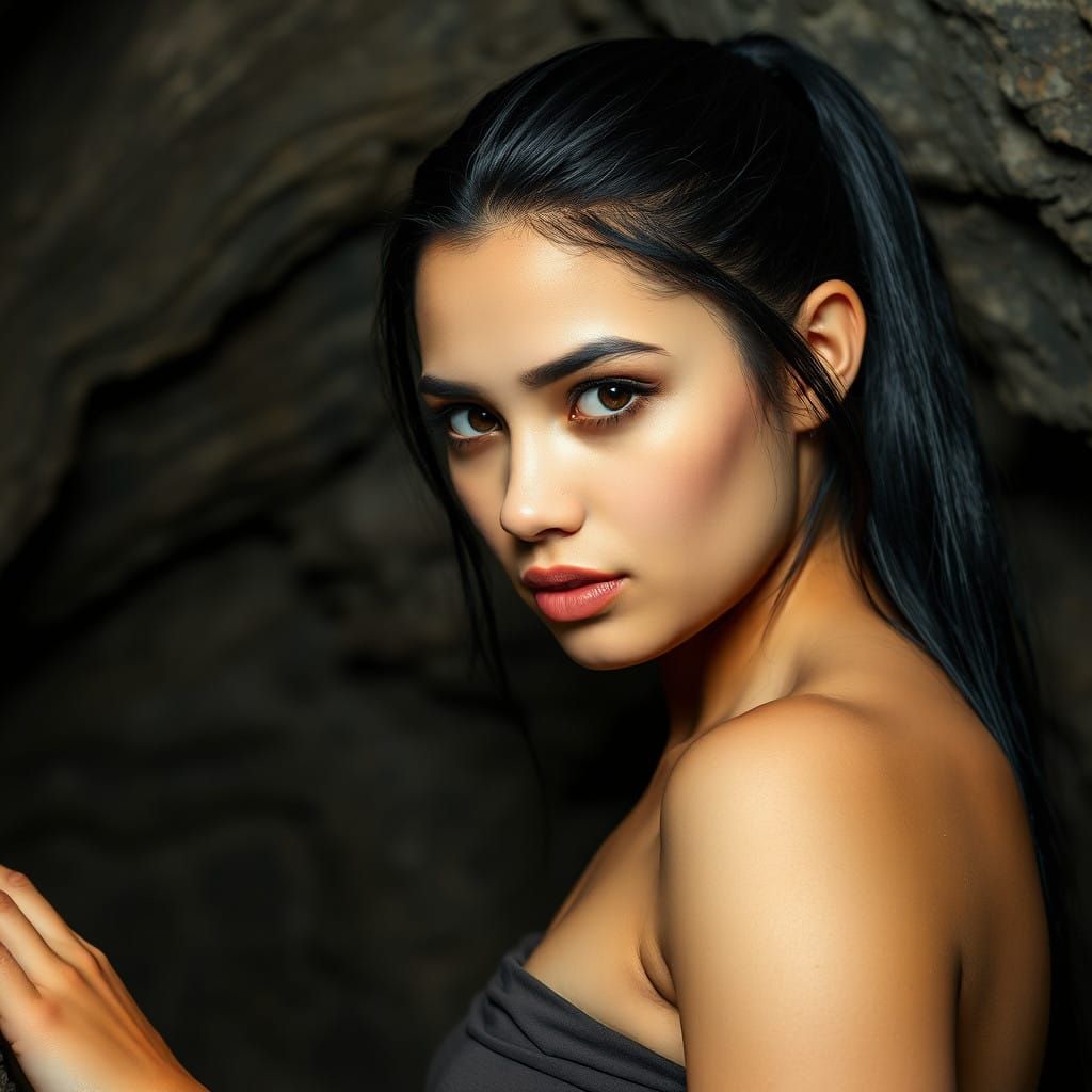 Tropical Explorer Descends into Ancient Cave