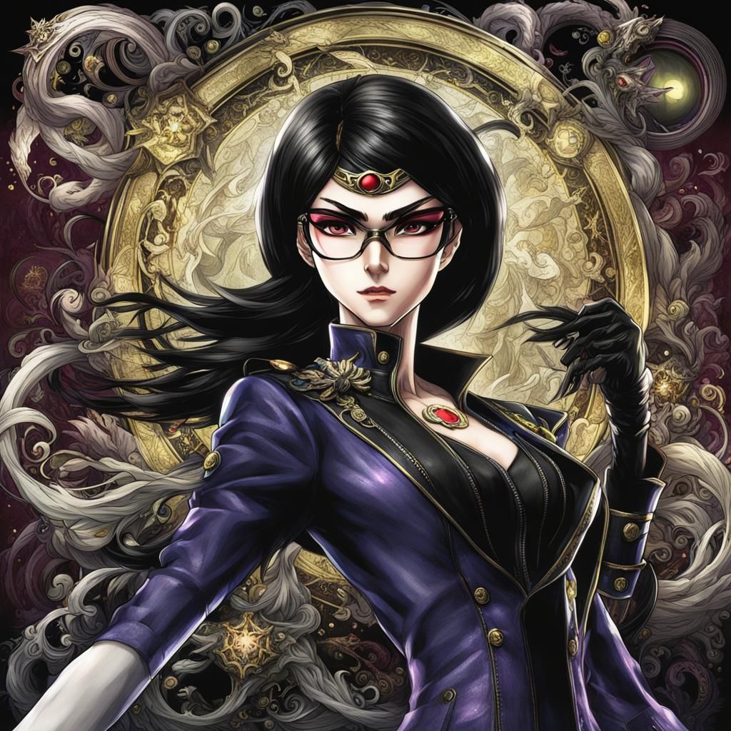 Bayonetta Digital Art