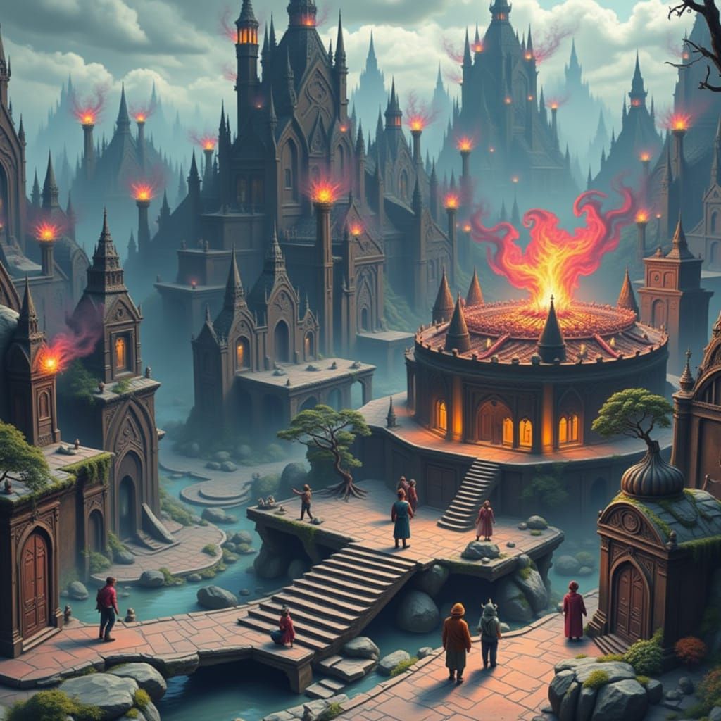 Stylized Man Portrait with LoRA Enhancement