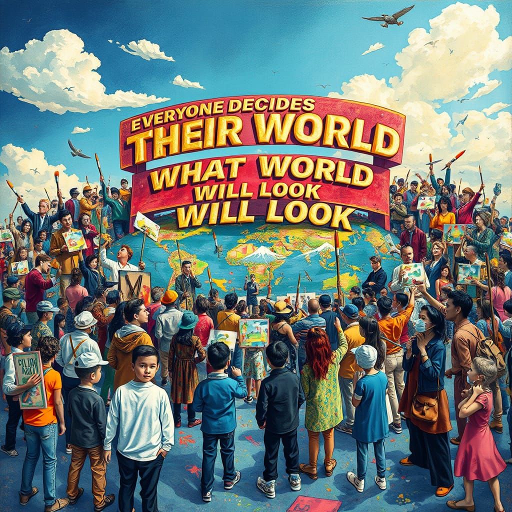8 Billion Artists Unite to Paint a Vibrant Global Canvas in ...