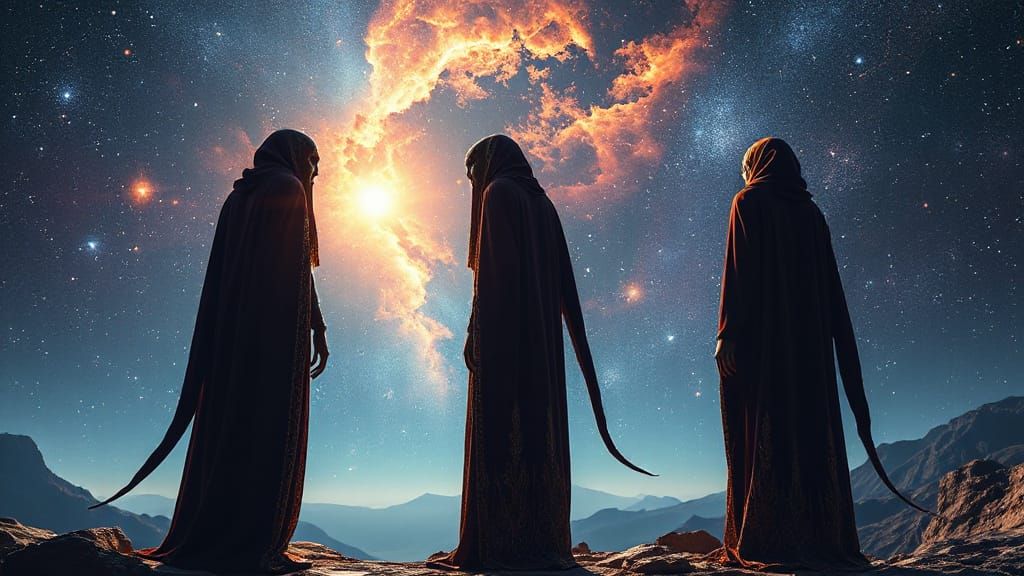 Regalian Aliens in Cosmic Vista