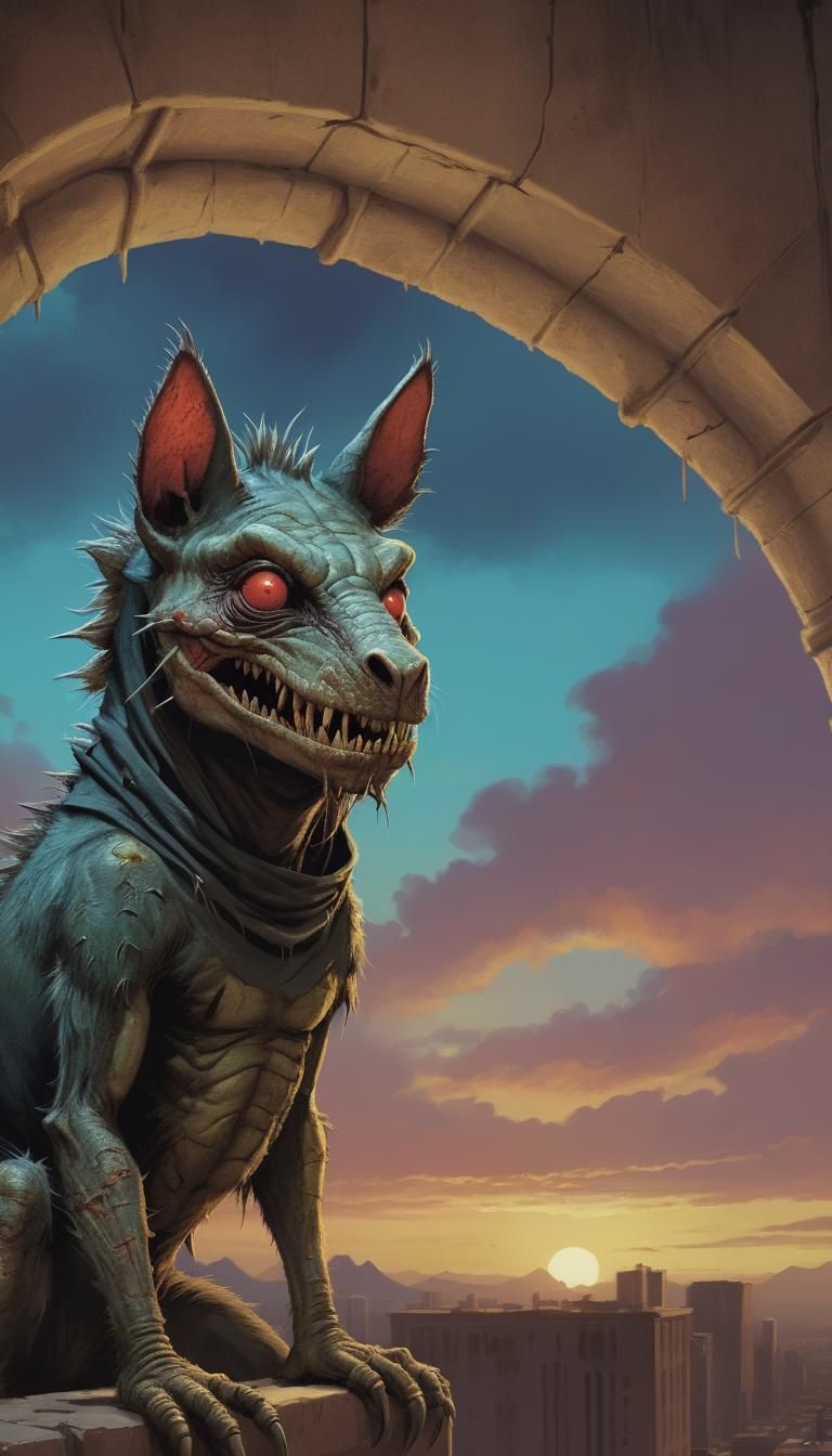 Image of a Chupacabra