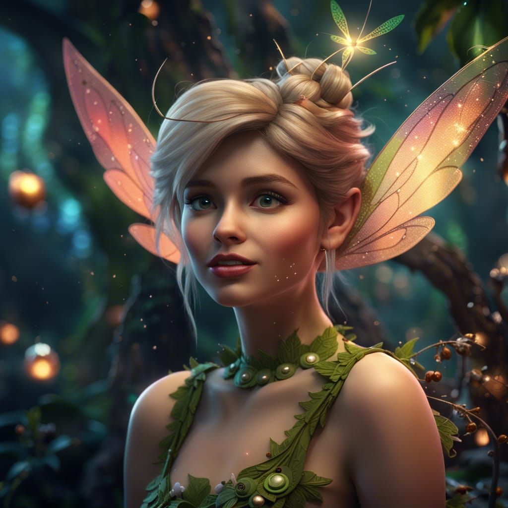 Vintage Fairy in Detailed Octane Render