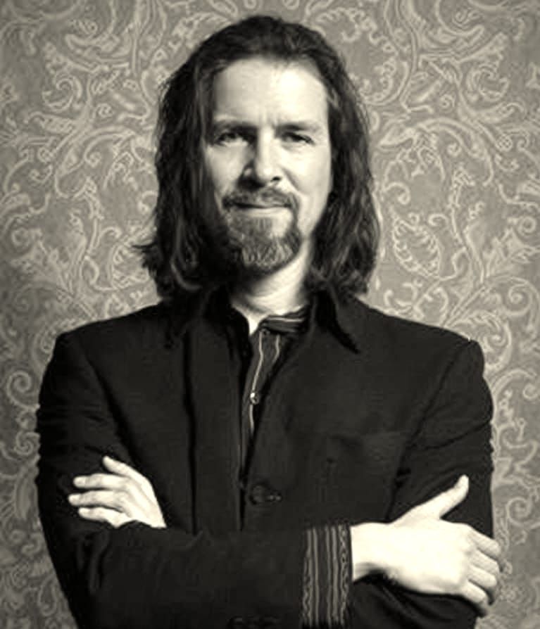 Gerald Brom in Charcoal Portrait