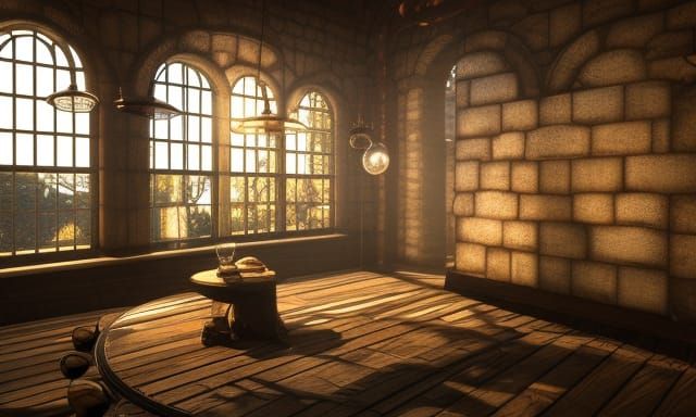 Steampunk Portal: Glass Sphere Reveals Wonderland
