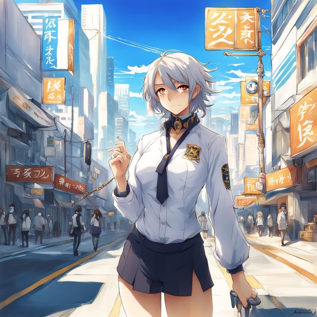 California State as Anime Manga Character