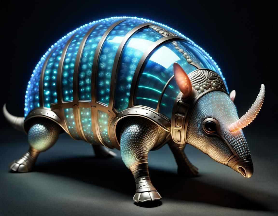 Armadillo from outer space by Per.