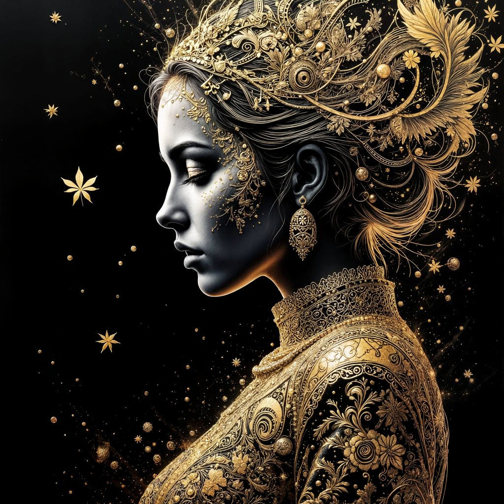 What shapes a queen?