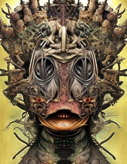 Steampunk Rhinoceros Masterpiece in Gothic Style