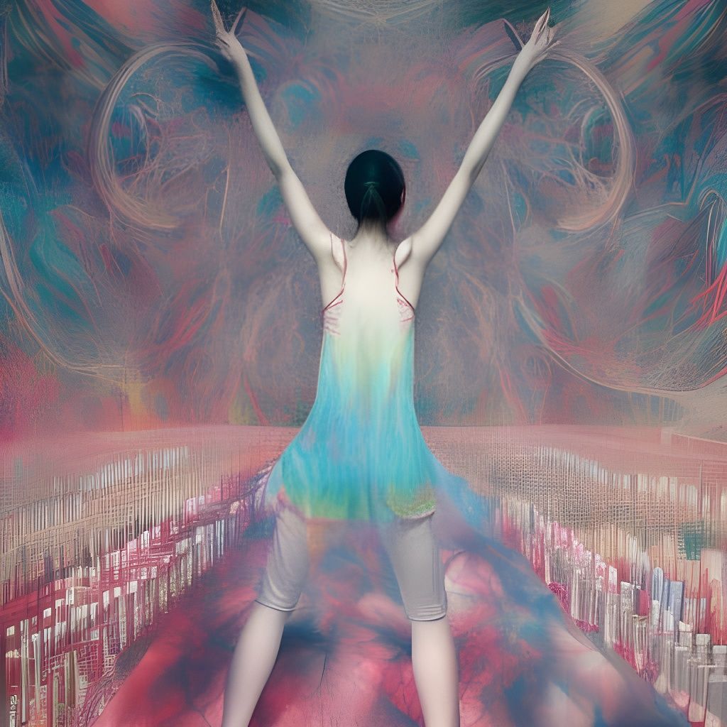 Euphoric Hallucinatory Masterpiece in a Surreal Style