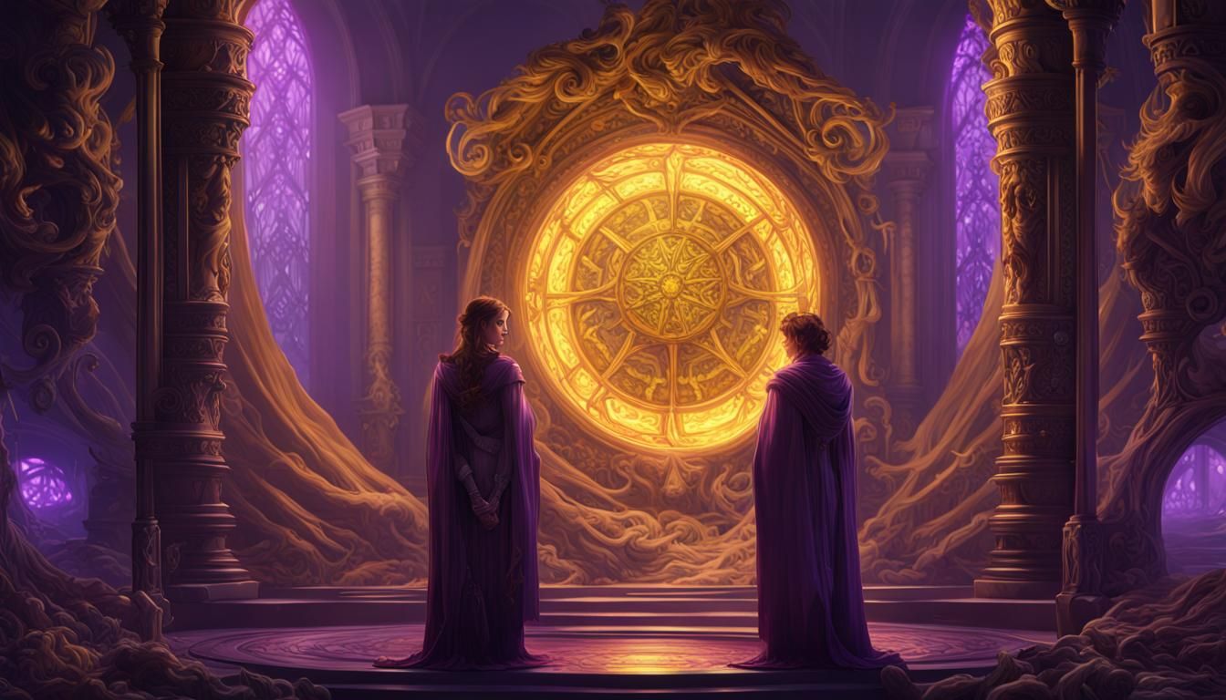 Never-Ending Story Oracle: Dark Fantasy Concept Art