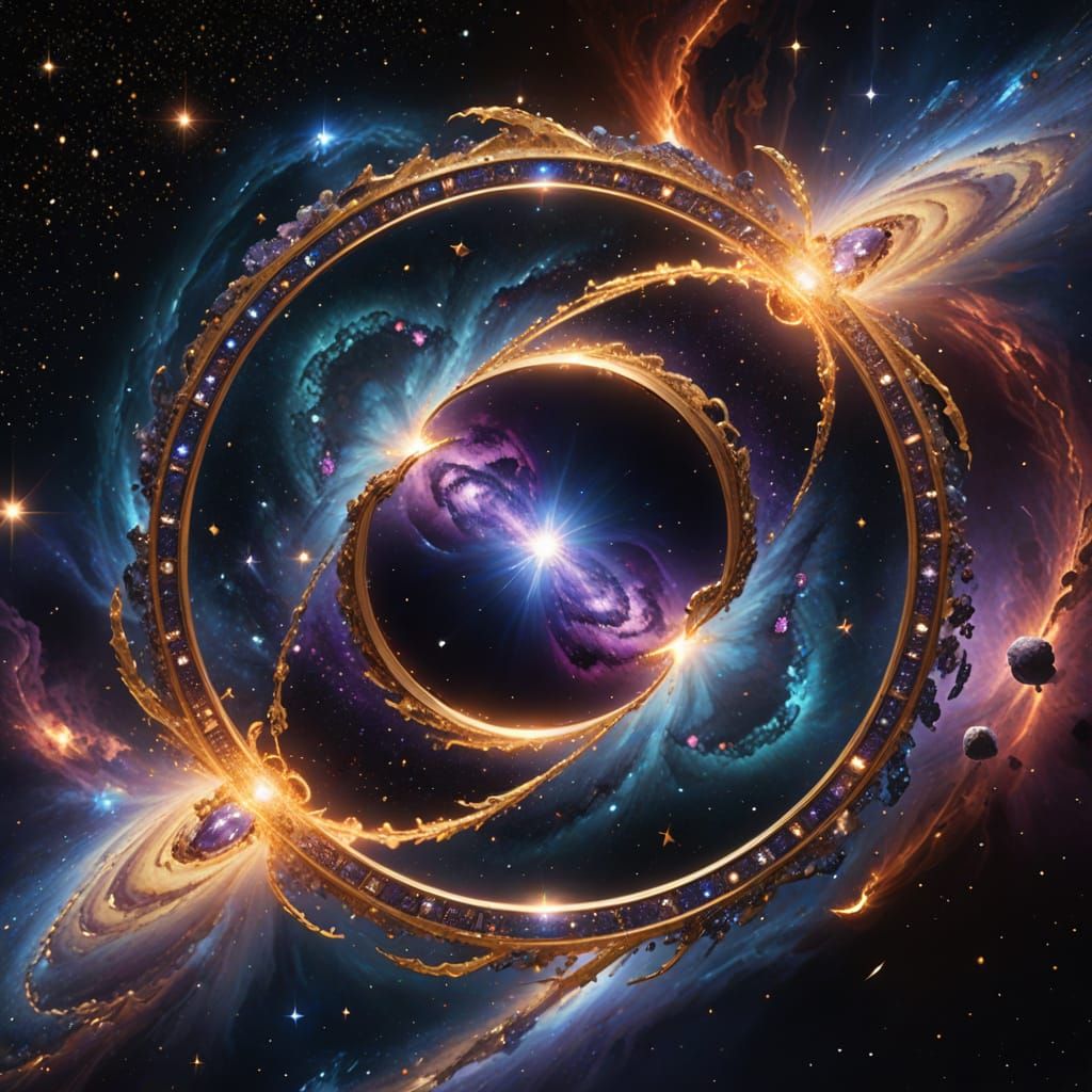 Swirling Cosmic Infinity