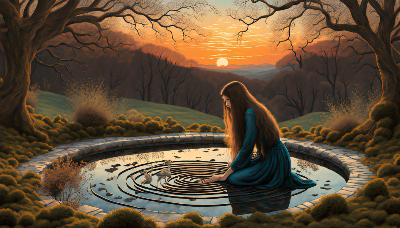 Bio Art Collage of Glowing Creatures in Vibrant Surrealism S...