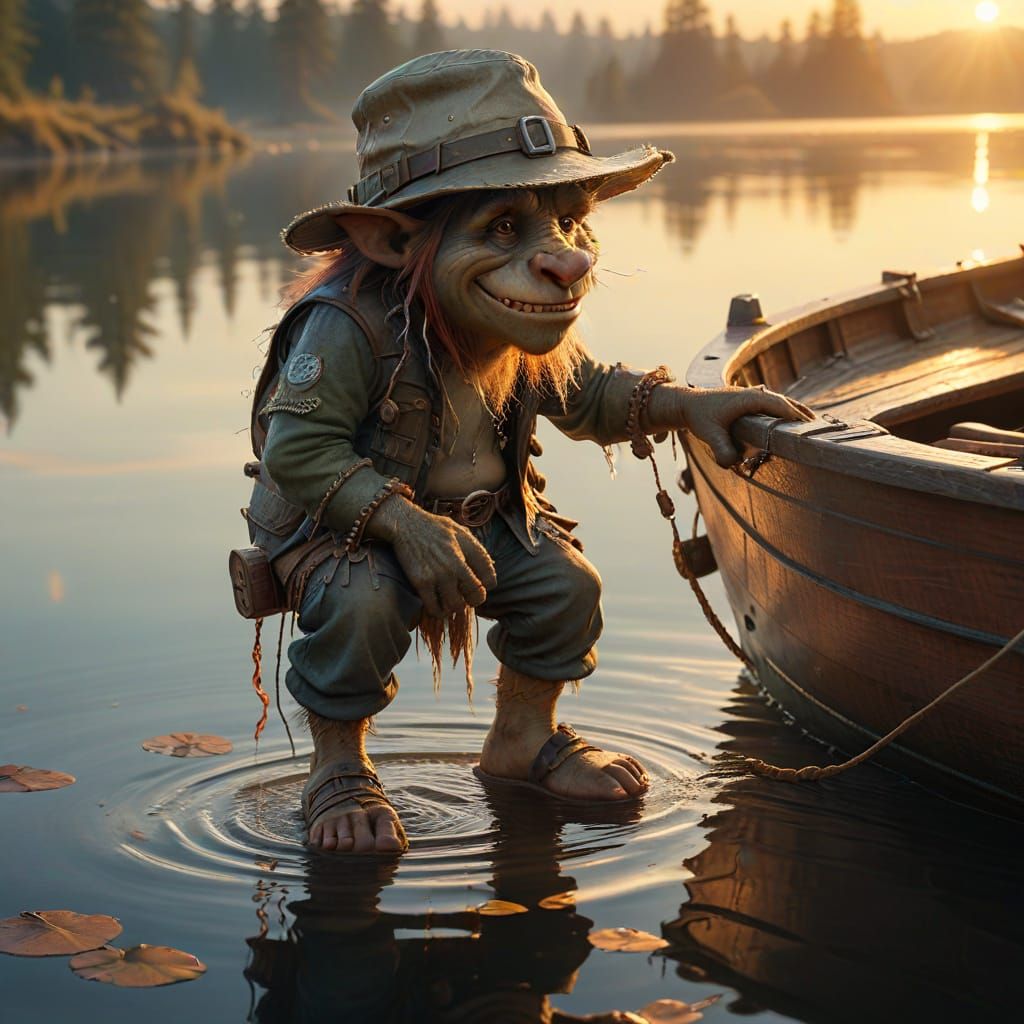 Old Troll & the Still Water