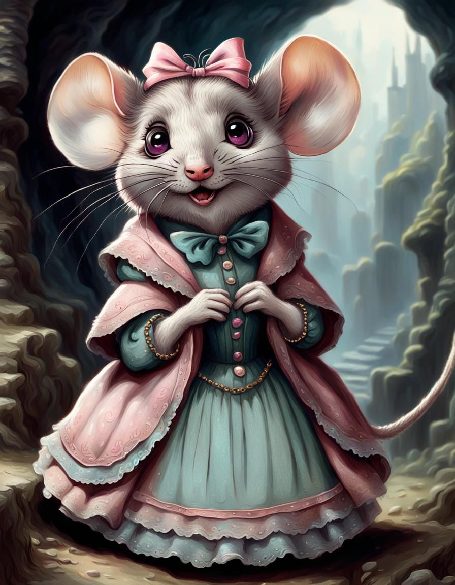 Elsa, the Happy Royal Mouse