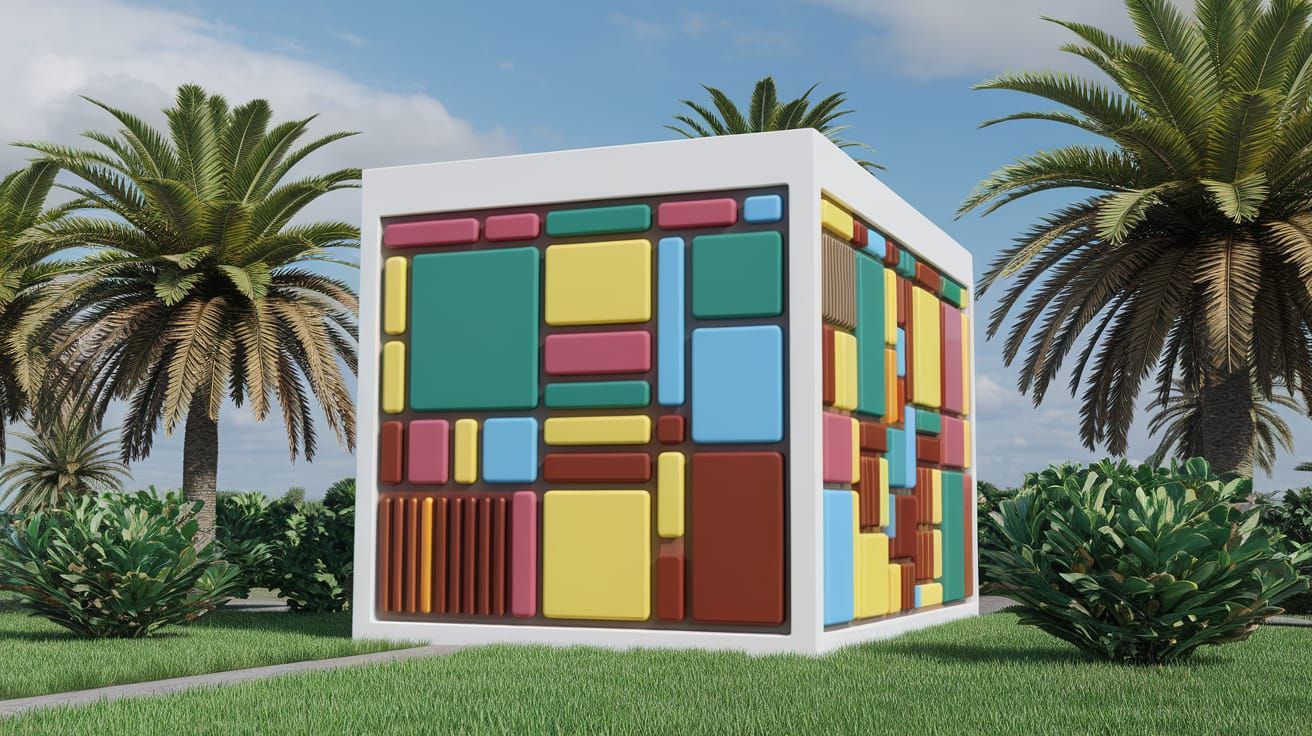 Vibrant Chocolate Bitcoin Shield: Highly Detailed