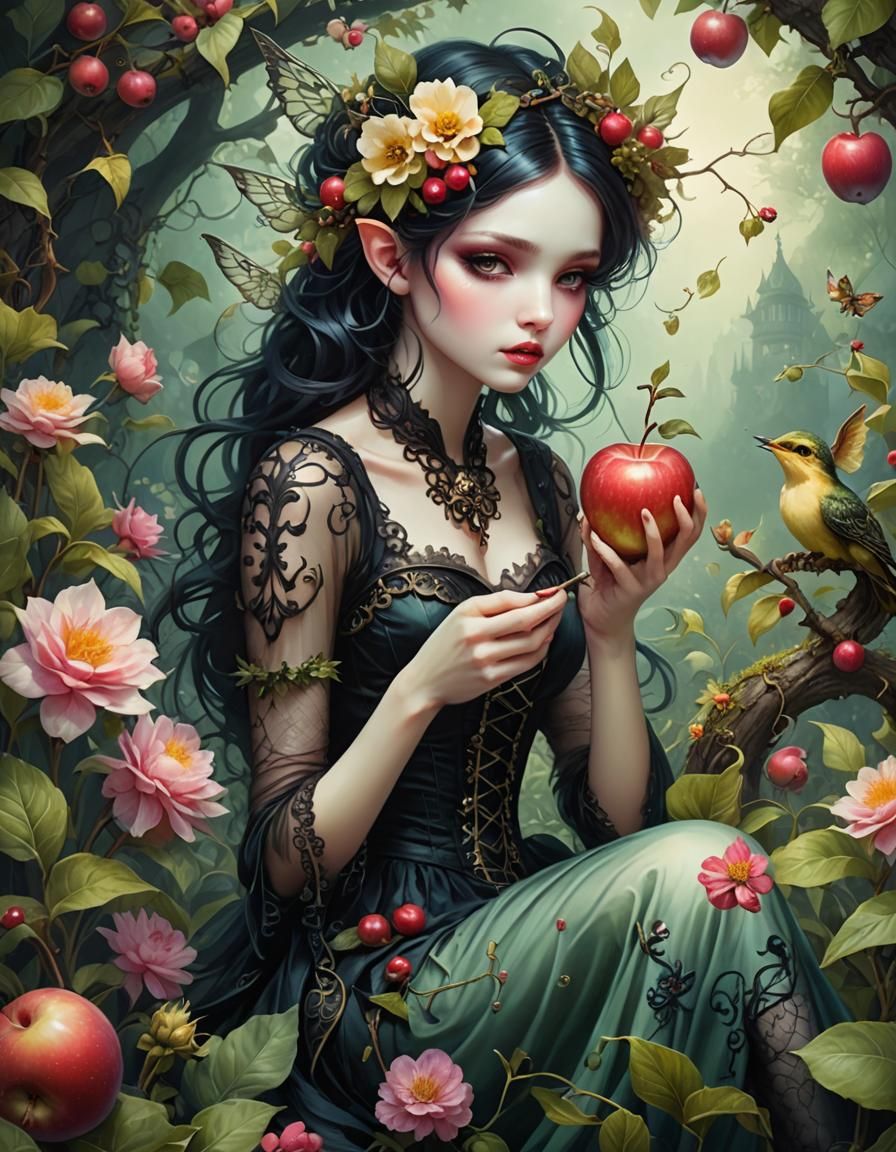 In the garden of Eden