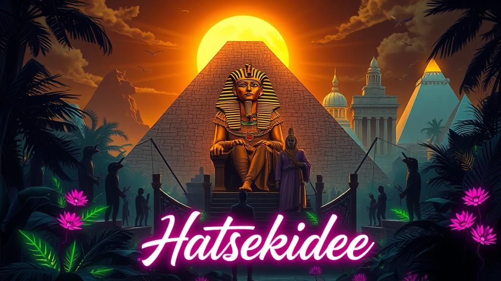 Pharaoh's Gaze at Sunset