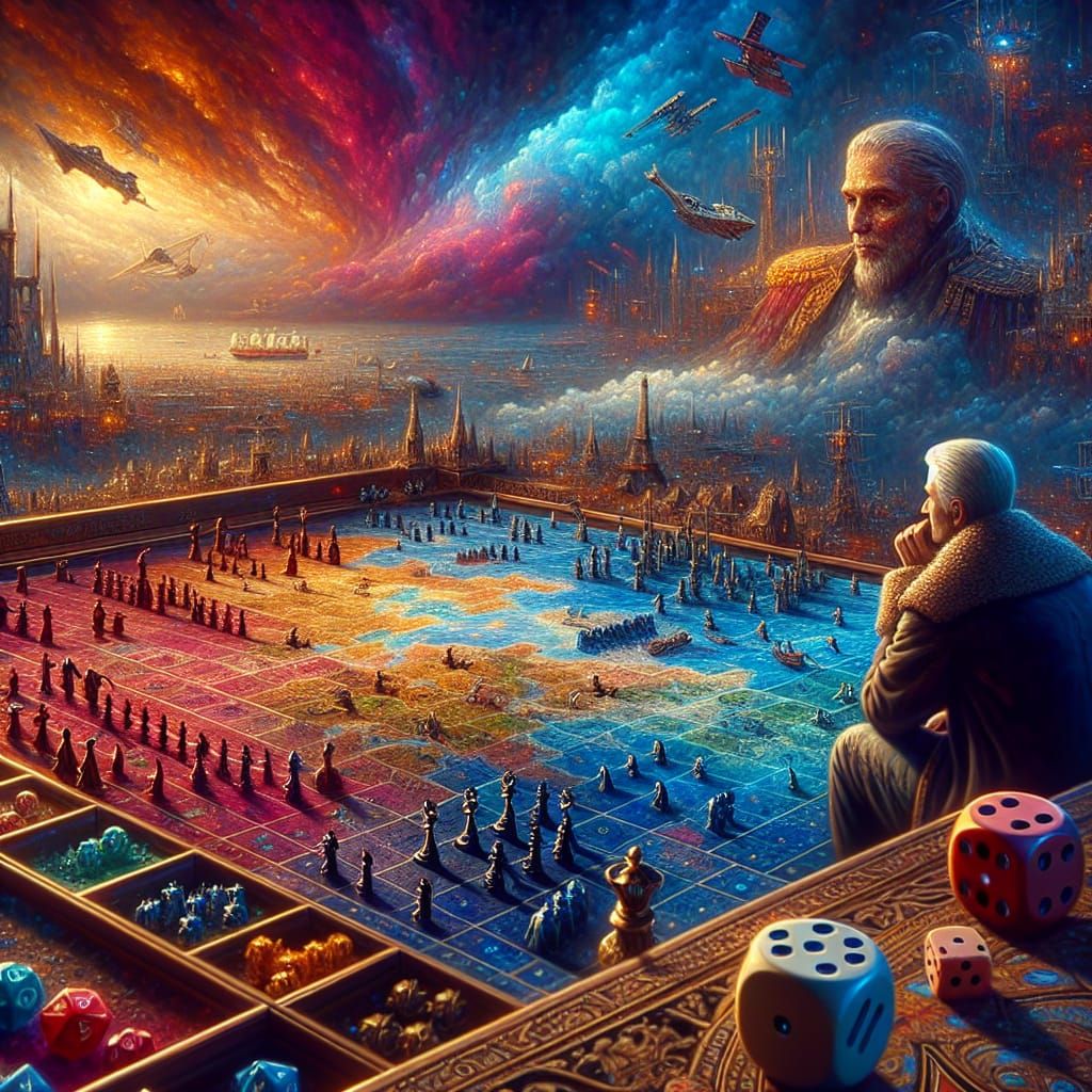 Dramatic Board Game Scene in Unreal Engine