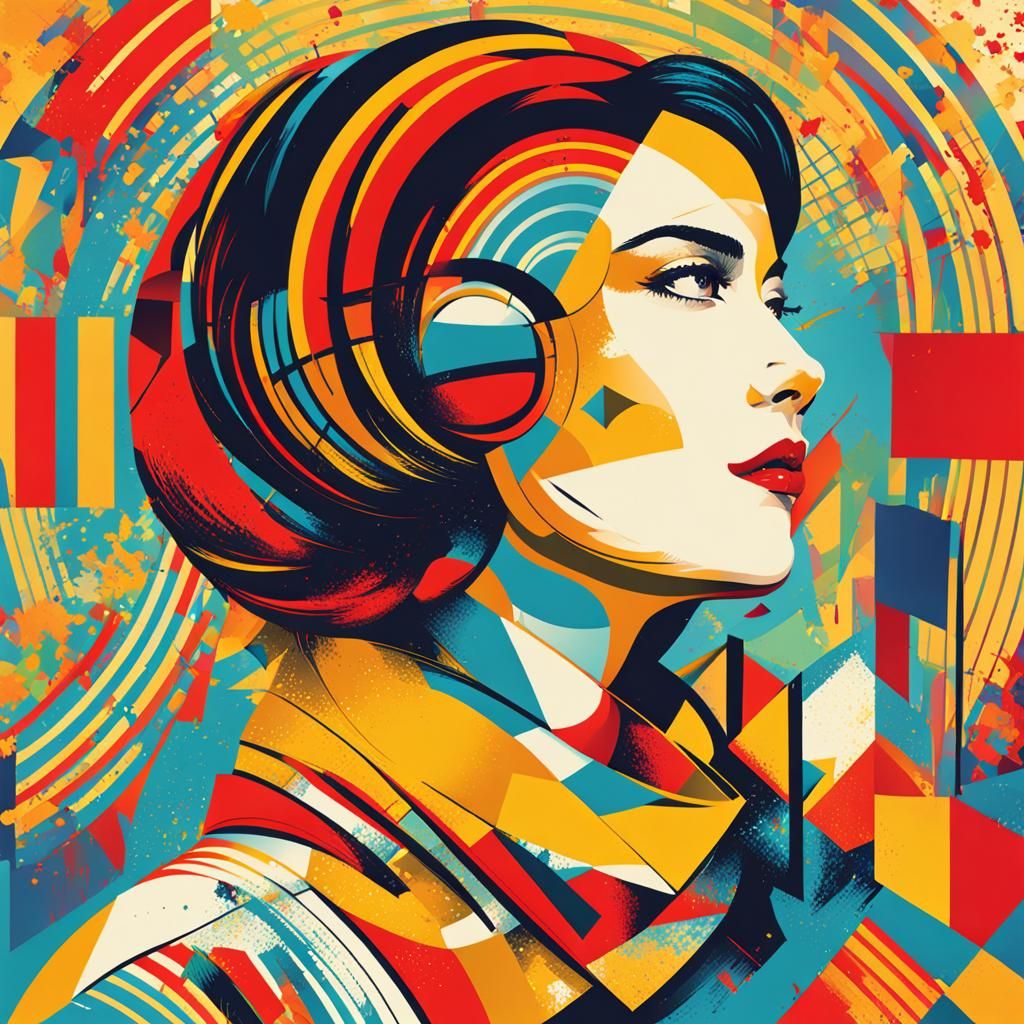 International Women's Day Pop Art Screen Print