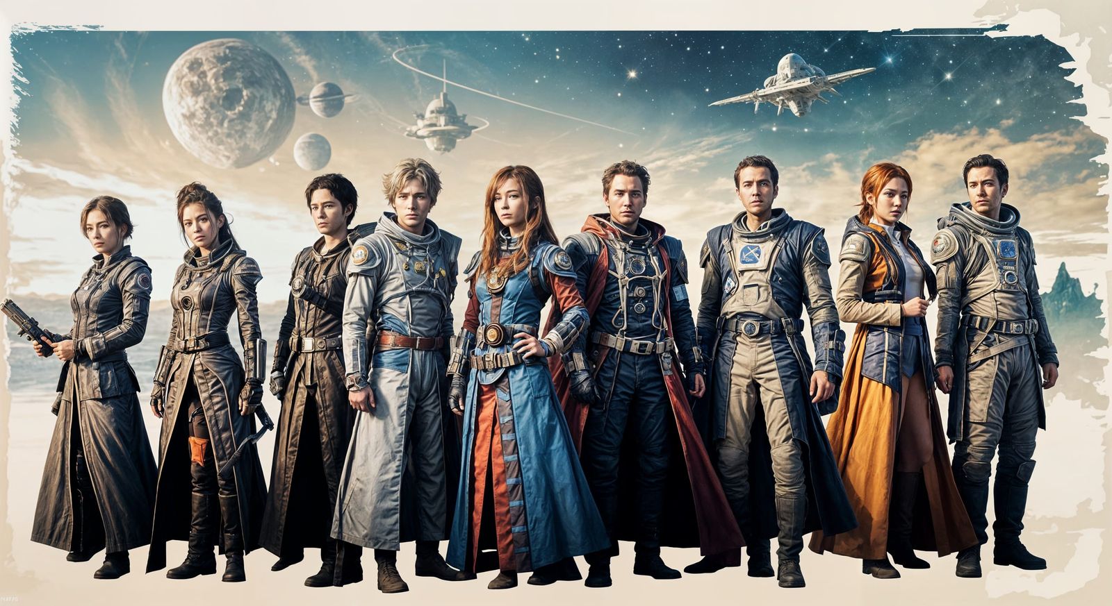 anime space opera (inspired by Firefly)