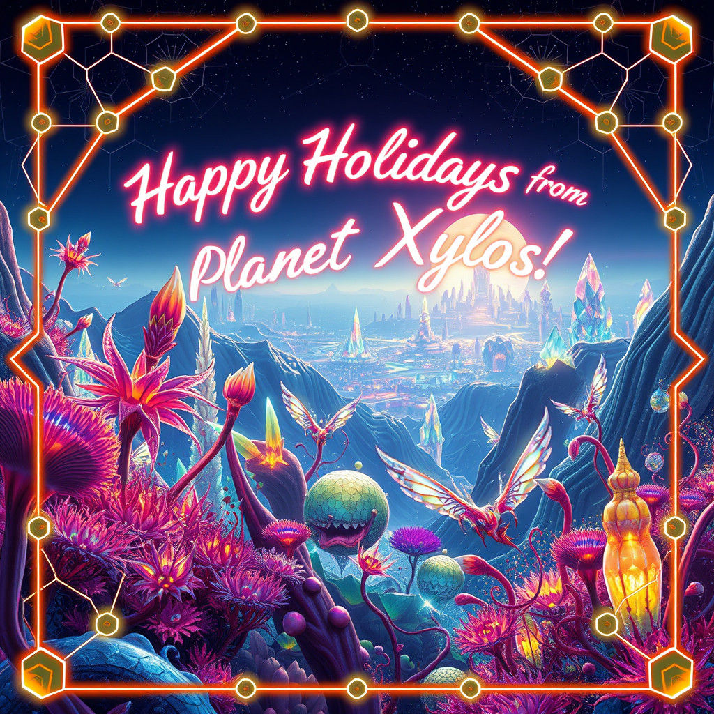 Intergalactic Holiday Celebration on Planet Xylos