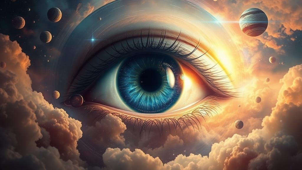 Cosmic Eye: Divine Portal to the Universe
