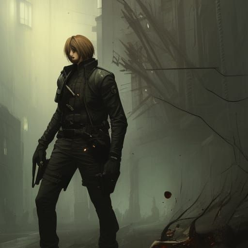 Leon S Kennedy: Dark Fantasy Concept Art