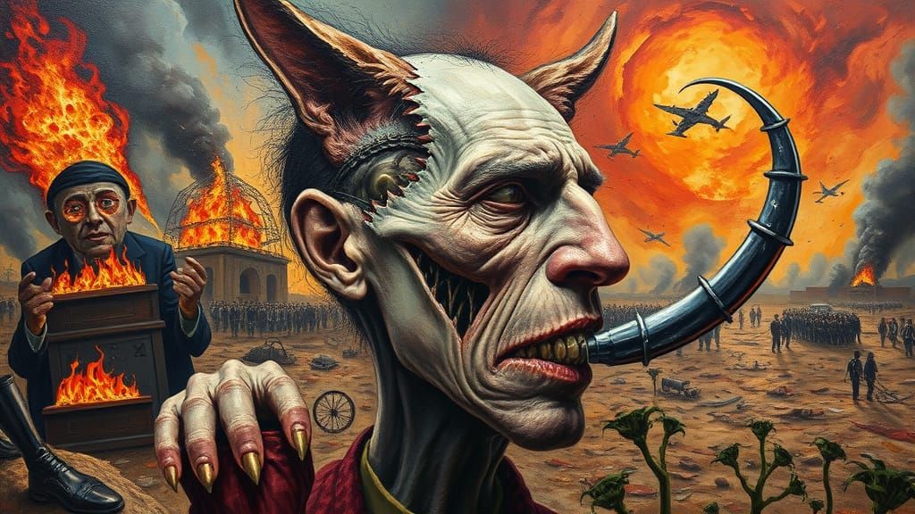 Surrealist Fragmentation of the 21st Century Schizoid Man in...