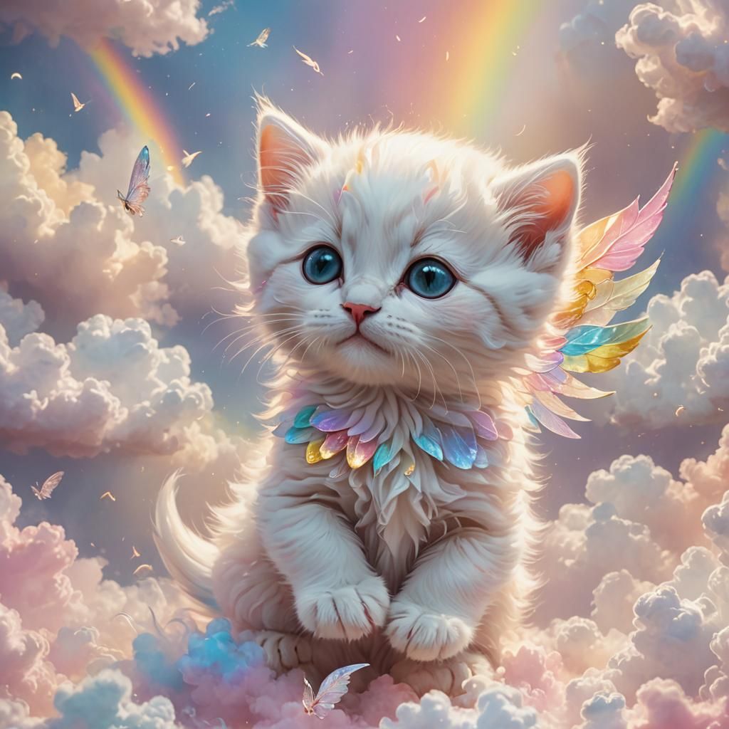 What'z do you mean - are there kittenz in Heaven? I