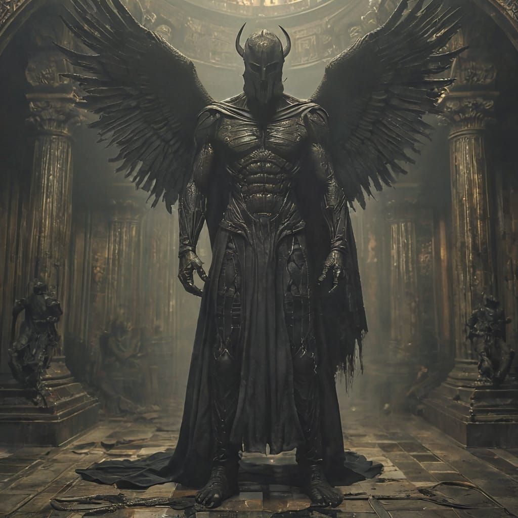 Chilling, Ultrarealistic Composite Photography of a Hooded V...