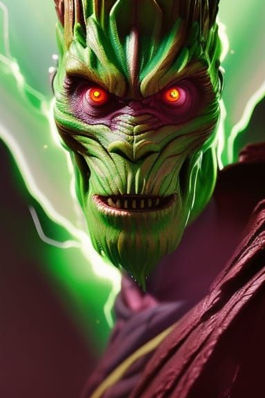 Surreal Portrait: Gods, Goblins, and Rangers in Oil