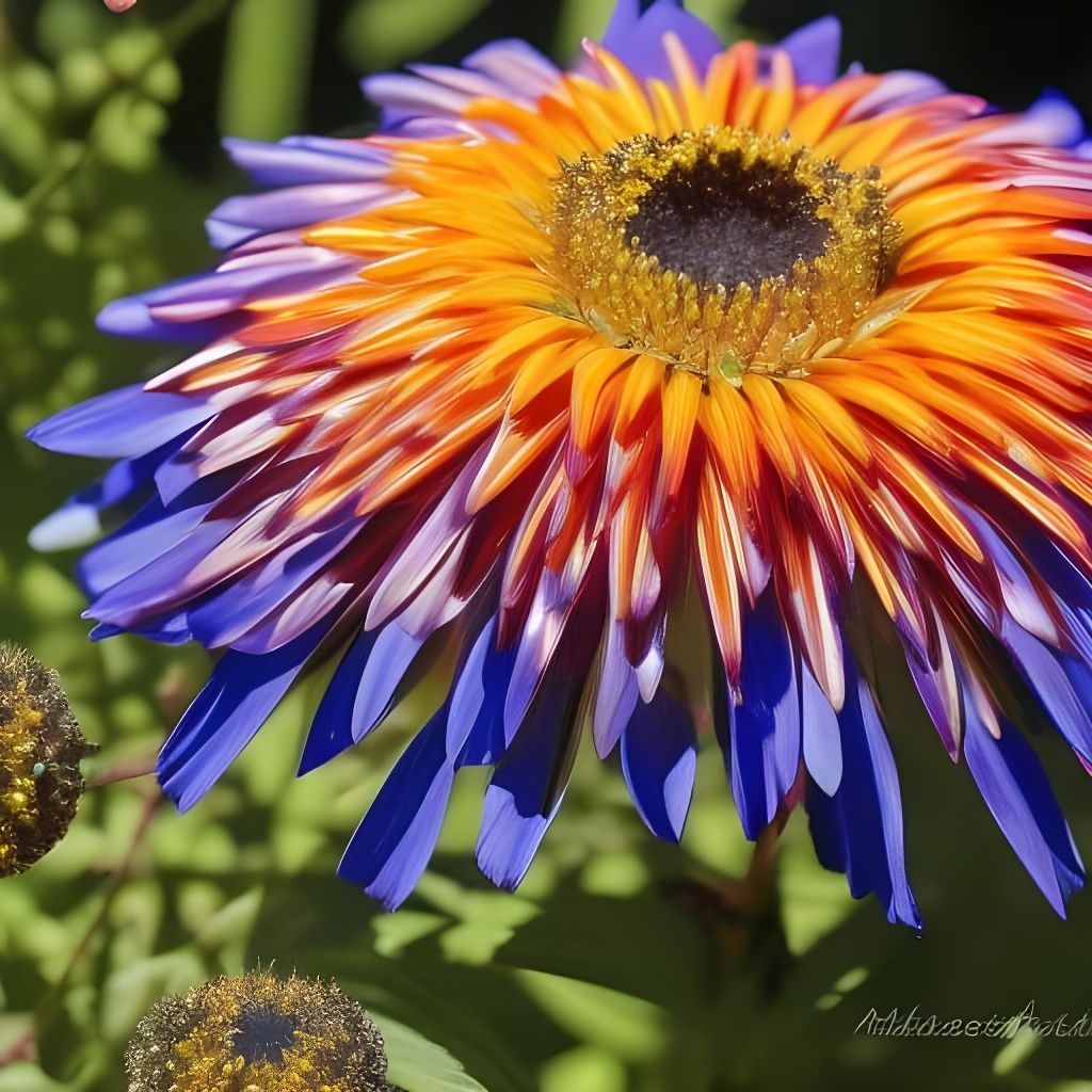 FLOWER • metal creative art resembles flowers and bees and b...
