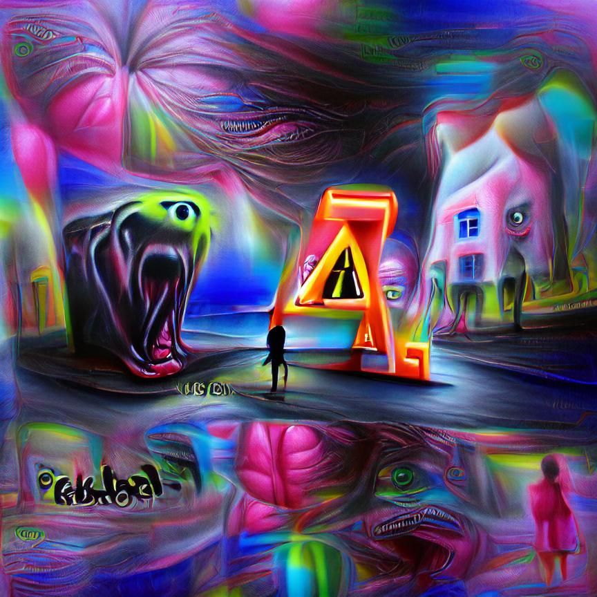 Phobias A - Z:  Agoraphobia surrealism hyperrealism 8k resol...