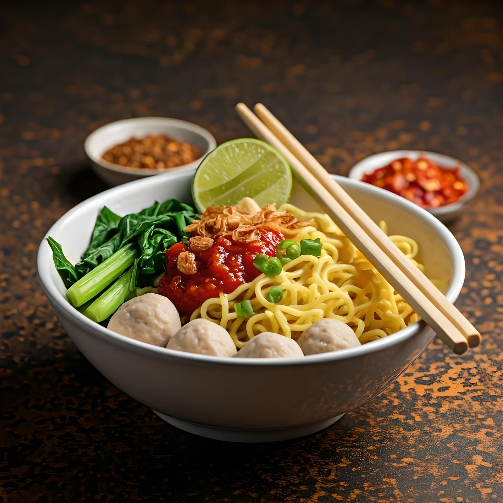 Chicken Bakso: A Culinary Still Life