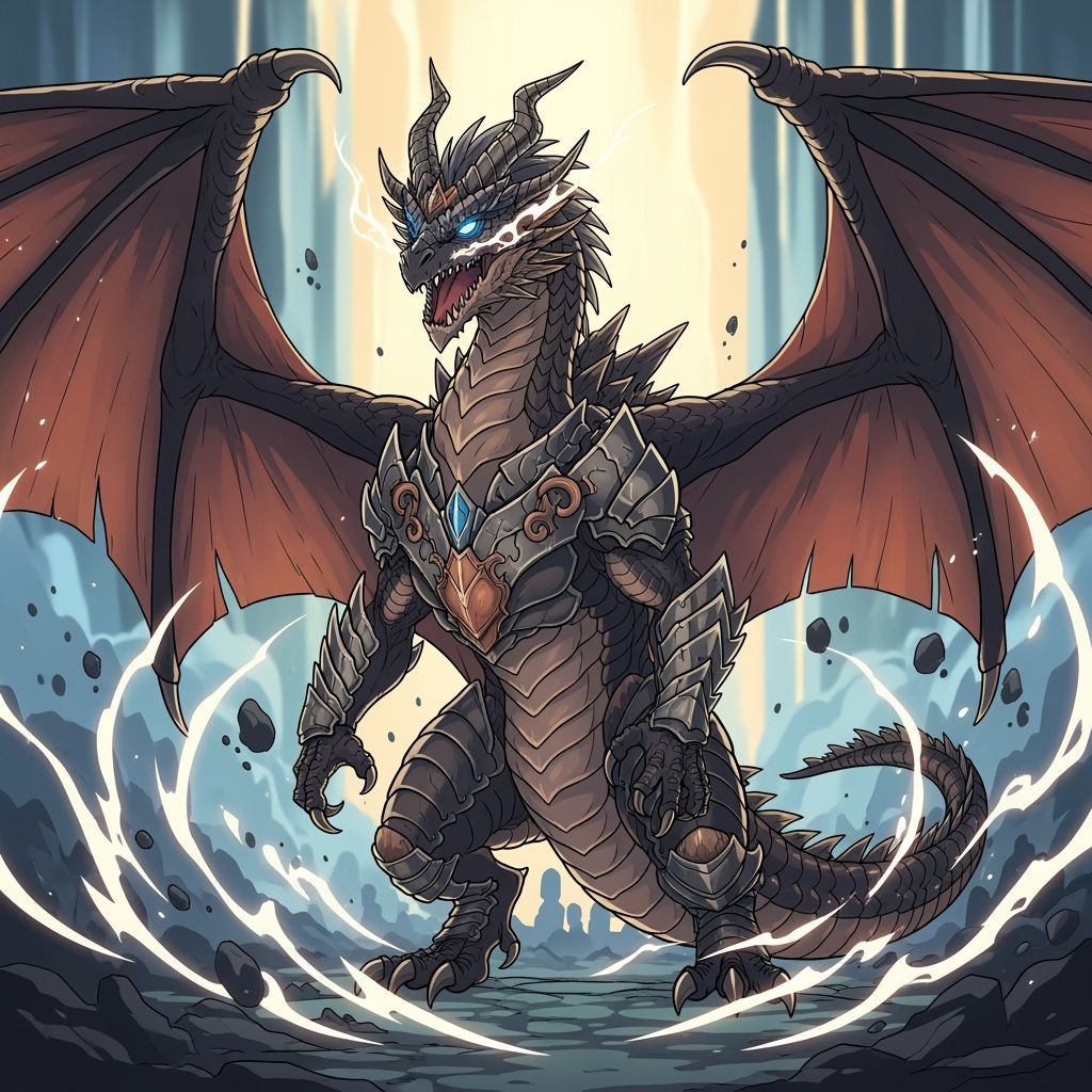 Majestic Manga Dragon in Primordial Magic Realm
