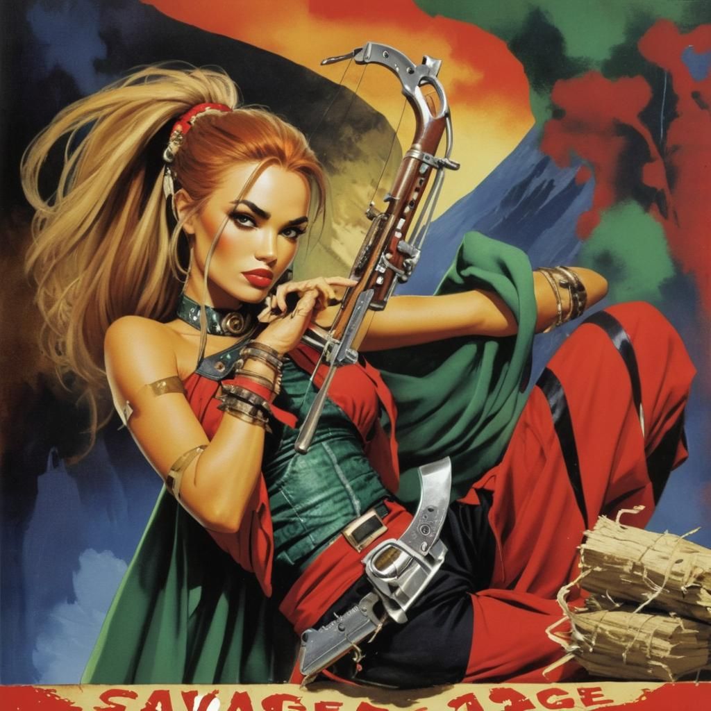 Abstract Depiction of Savagery, AI Generated