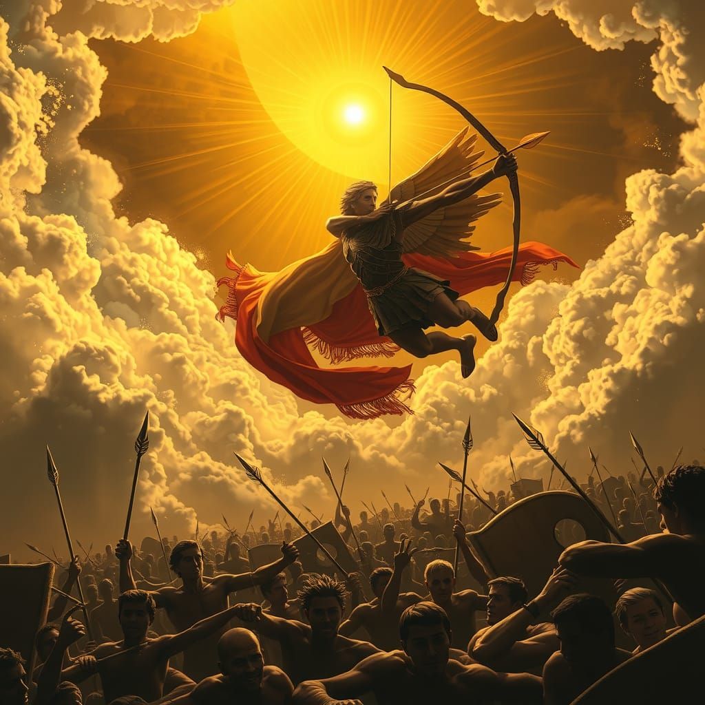 Apollo, God of Plague, in Dramatic Style