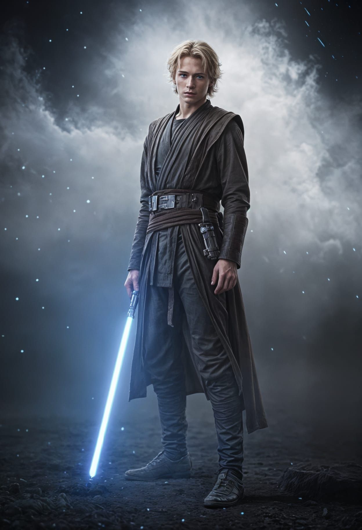 A Blonde Jedi in Star Wars