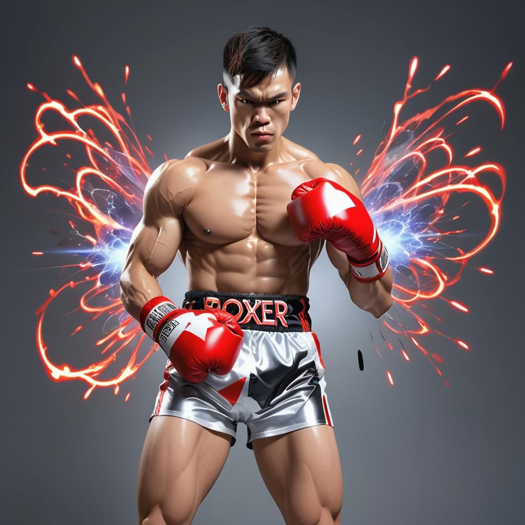 Magnetic Boxer: A Dynamic Composition