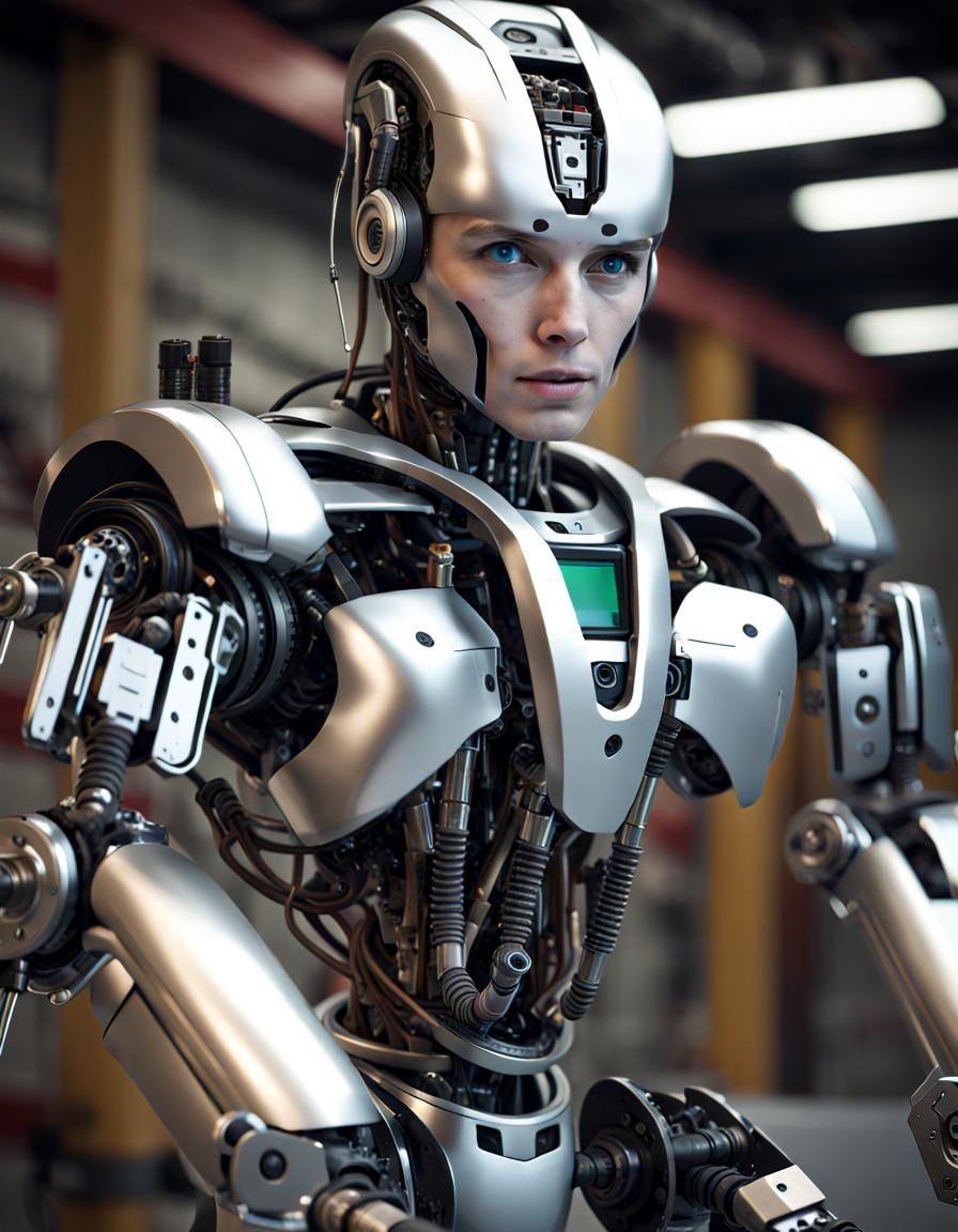 Hyper-Realistic Multi-Tool Transformer Robot in 4K