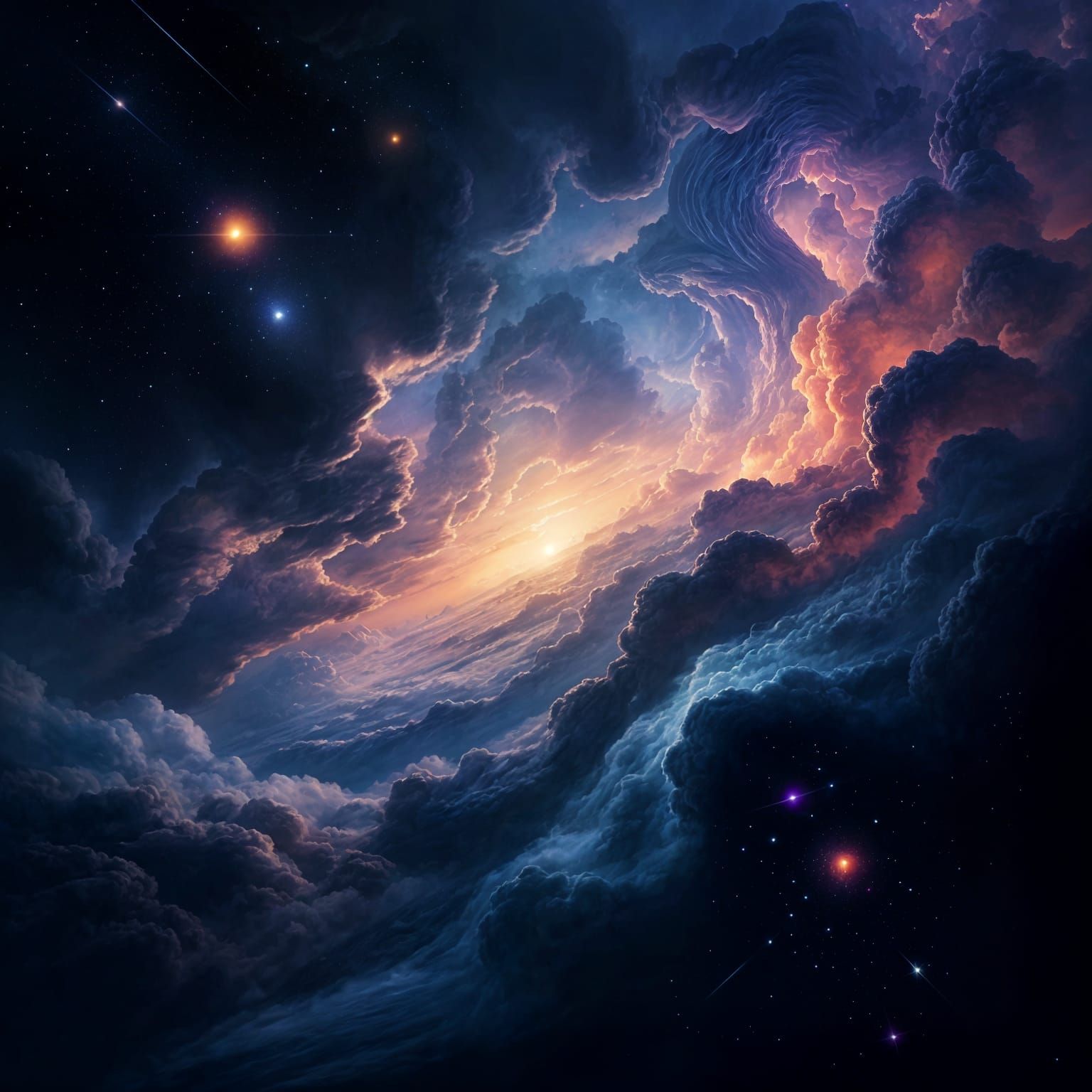 The Void: A Surreal AI Art Piece