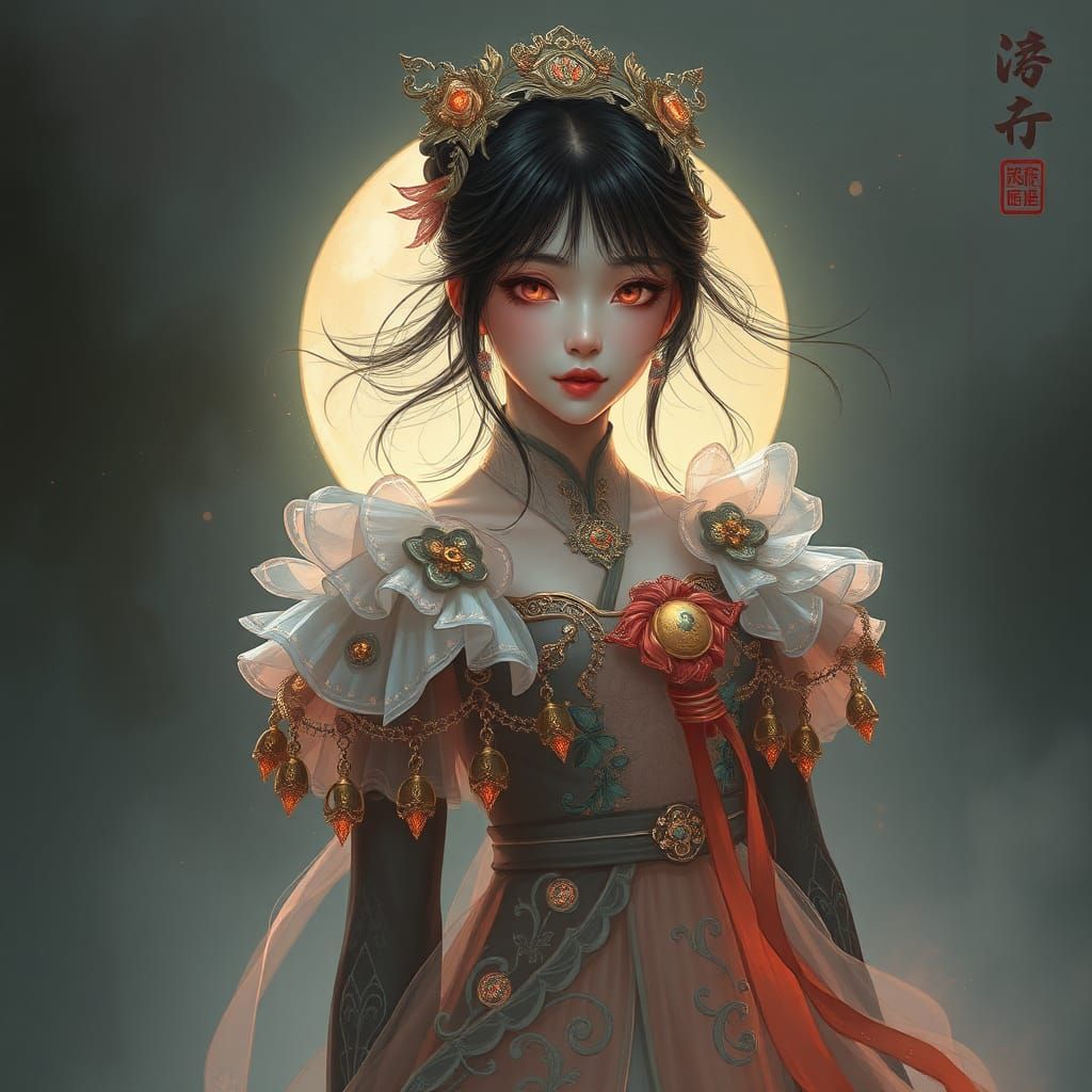 AI Image Inspired by Ying Gao