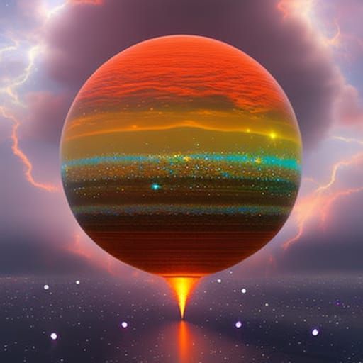 Hourglass Planet Illuminates Electric Universe