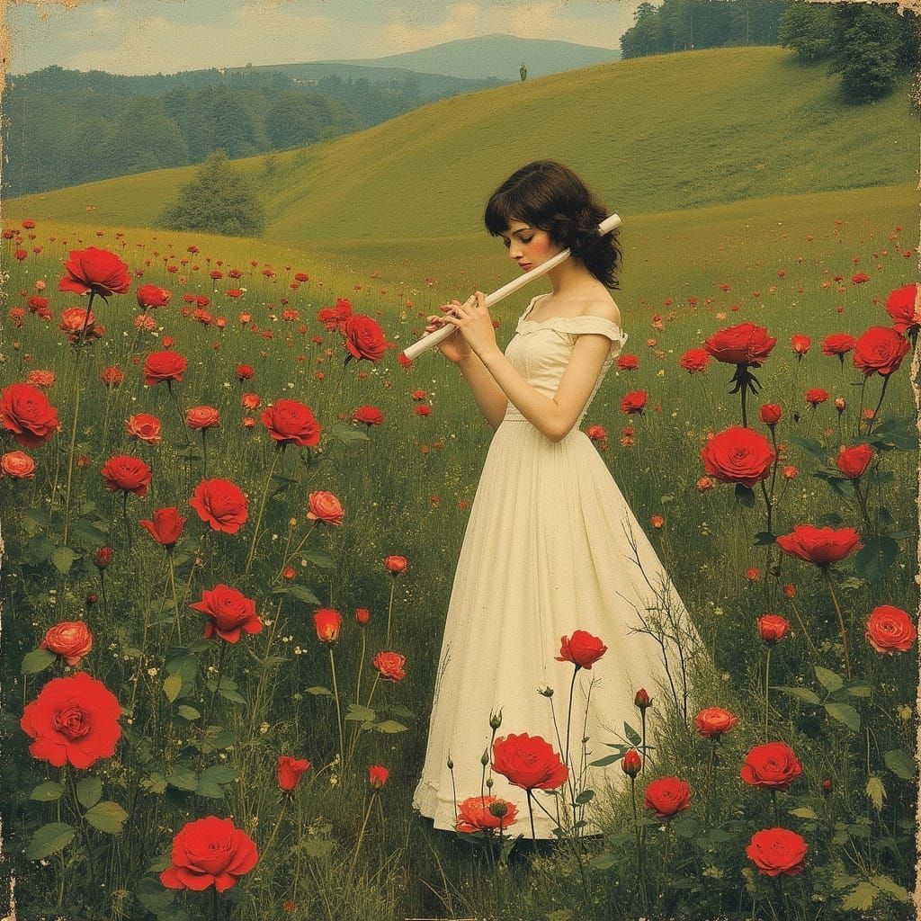 the melody sweetly played in tune